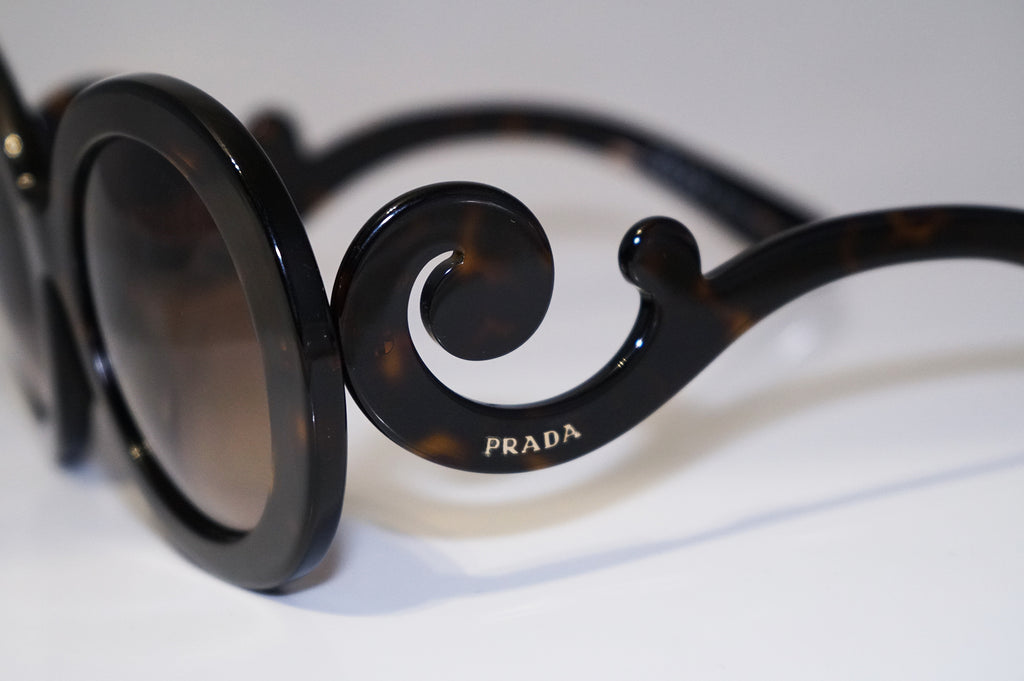 PRADA Womens Designer Sunglasses Brown Baroque Swirl SPR 27N 2AU-6S1 16428