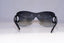 CHANEL Womens Oversized Designer Sunglasses Black Shield 4124 101/8G 19797