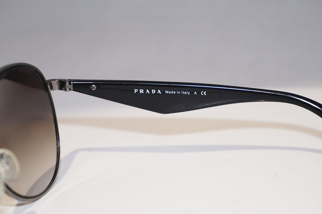 PRADA Mens Designer Sunglasses Black Aviator SPR 53Q 5AV-0A7 15618