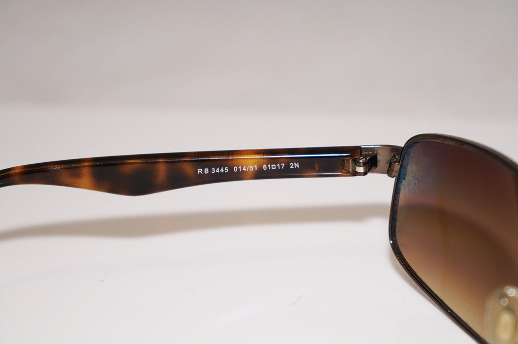 RAY-BAN Mens Designer Sunglasses Brown Rectangle RB 3445 014/51 16355