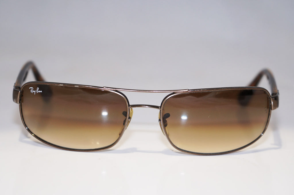 RAY-BAN Mens Designer Sunglasses Brown Rectangle RB 3445 014/51 16355