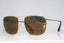 PRADA Immaculate Mens Designer Sunglasses Gold Aviator SPR 52T 5AK-4L0 16499