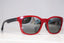 RAY-BAN Mens Unisex Designer Sunglasses Red Wayfarer RB 4197 6044/88 16500