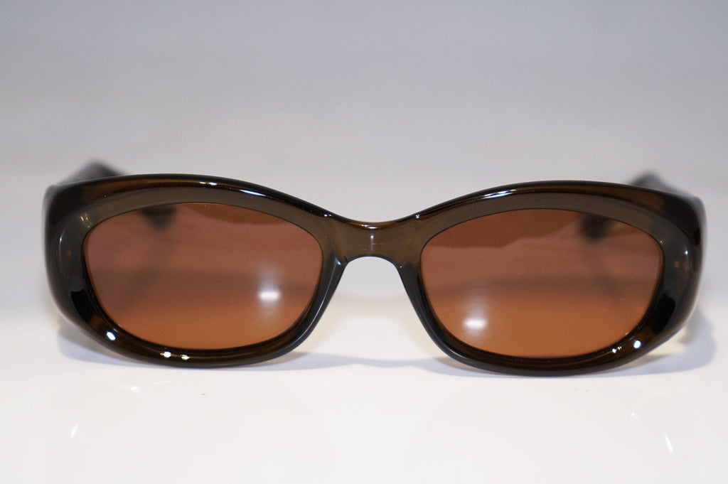 GUCCI Vintage Womens Designer Sunglasses Brown Rectangle GG 2432 9UE 16498