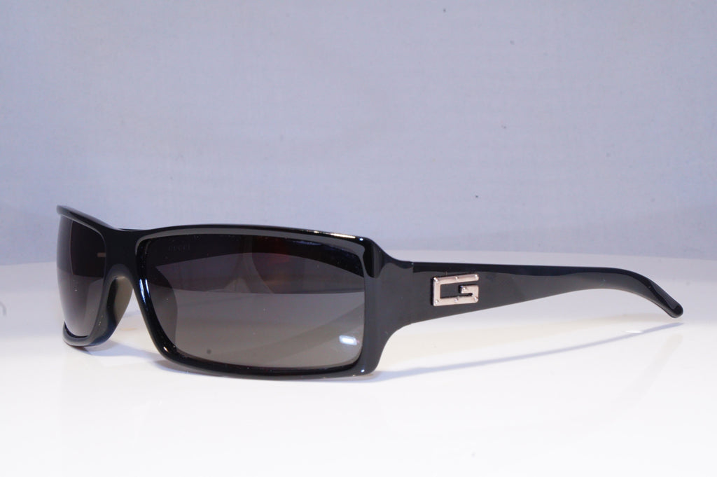 GUCCI Mens Vintage 1990 Designer Sunglasses Black Rectangle GG 2515 584 19951