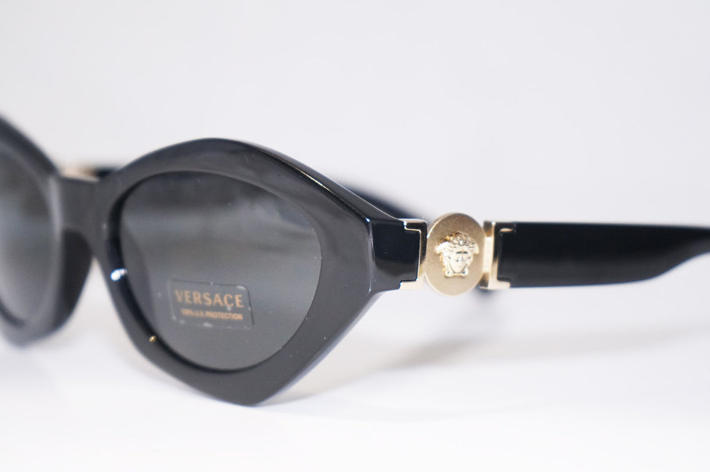 VERSACE New Boxed Womens Designer Sunglasses Black Cat Eye MOD 4334 GB1/87 16350