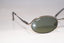 RAY-BAN Vintage Mens Designer Sunglasses Silver Oval RB 3103 W3097 16352