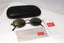 RAY-BAN Vintage Mens Designer Sunglasses Silver Oval RB 3103 W3097 16352