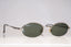 RAY-BAN Vintage Mens Designer Sunglasses Silver Oval RB 3103 W3097 16352