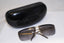 GUCCI Vintage Mens Designer Sunglasses Gold Wrap GG 2653 000BD 16529