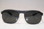 PRADA Mens Designer Sunglasses Black Square SPS 51Q DG0-1A1 15553