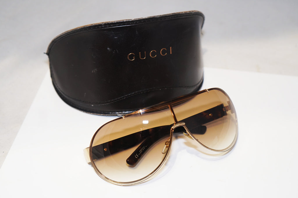 GUCCI Mens Designer Sunglasses Brown Shield GG 1830 APHYP 15306