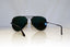 RAY-BAN Mens Polarized Designer Sunglasses Black Aviator RB 3025 002/58 15005