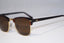 RAY-BAN Mens Designer Sunglasses Brown Clubmaster RB 3016 990/58 15103