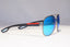 PRADA Mens Mirror Designer Sunglasses Black Pilot SPS 55Q DG1-5M2 18887