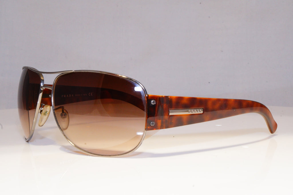 PRADA Mens Designer Sunglasses Brown Pilot SPR  52G 5AV-6S1 19919