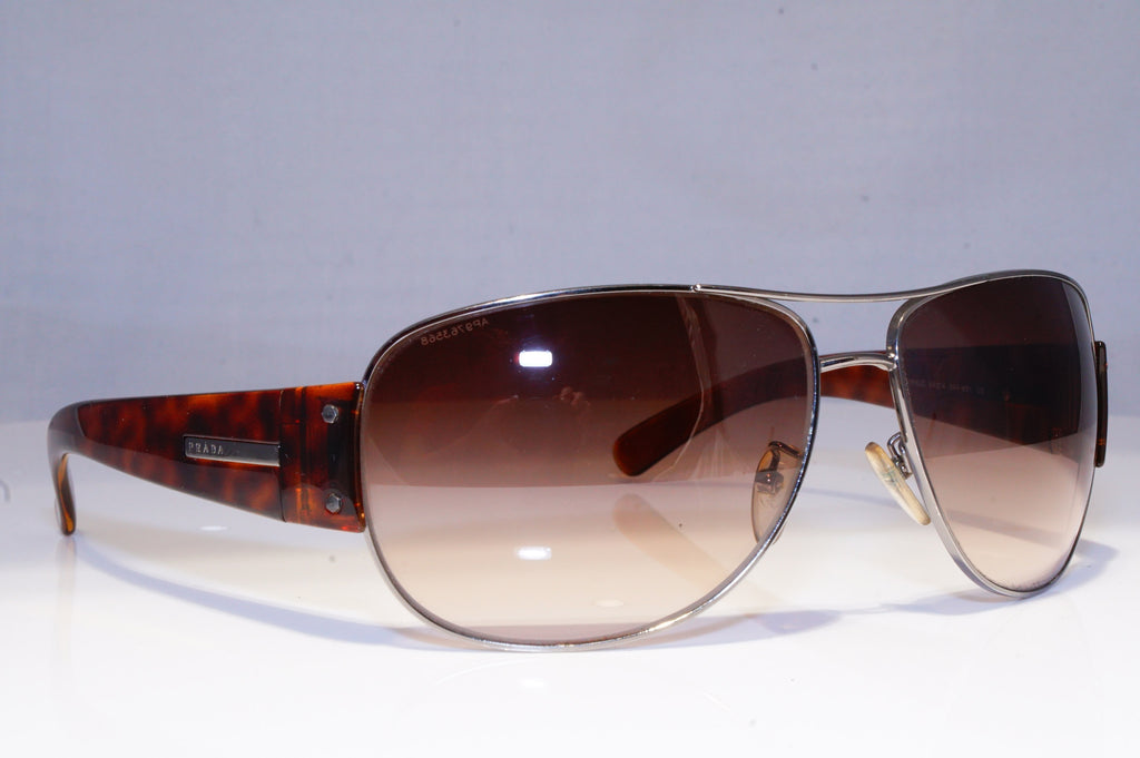 PRADA Mens Designer Sunglasses Brown Pilot SPR  52G 5AV-6S1 19919