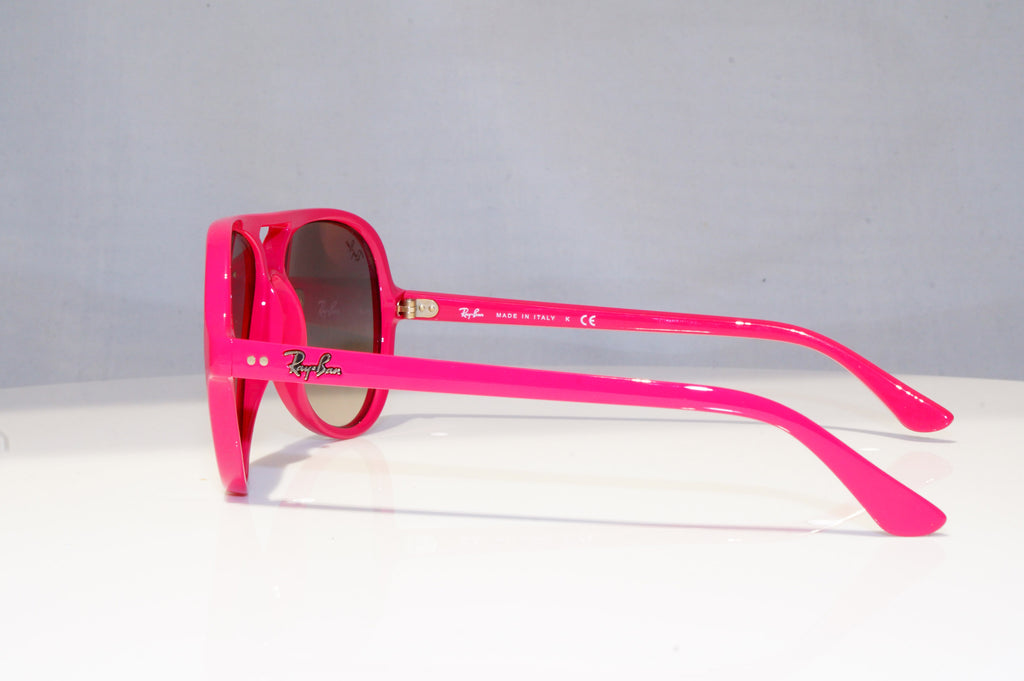 RAY-BAN Mens Womens Designer Sunglasses Pink CATS 5000 RB 4125 758/32 18872