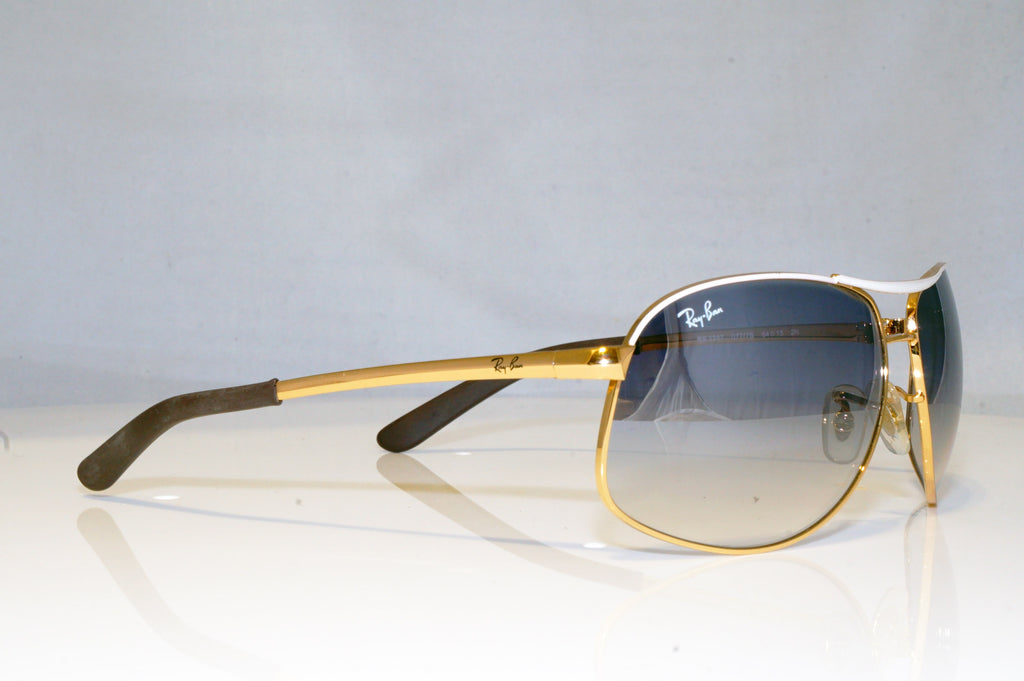 RAY-BAN Mens Designer Sunglasses Gold Aviator RB 3387 077/7B 17719