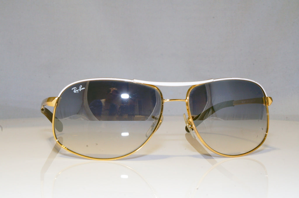 RAY-BAN Mens Designer Sunglasses Gold Aviator RB 3387 077/7B 17719