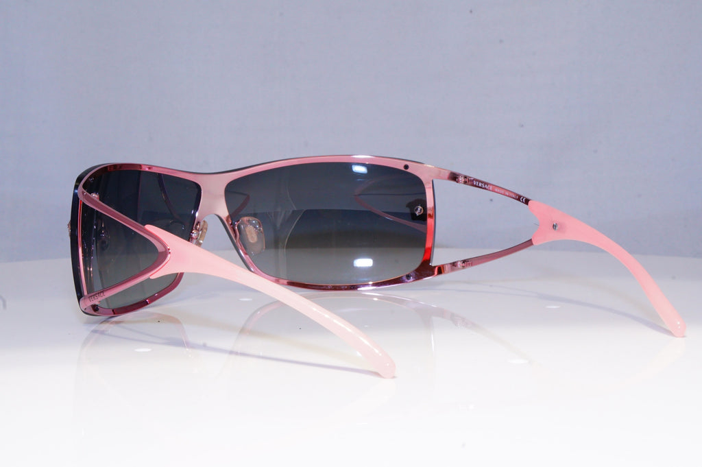 VERSACE Womens Boxed Designer Sunglasses Pink Shield 2048 1115/8G 19933