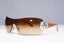 BVLGARI Womens Diamante Designer Sunglasses Brown Shield 8014-B 102/13 18899