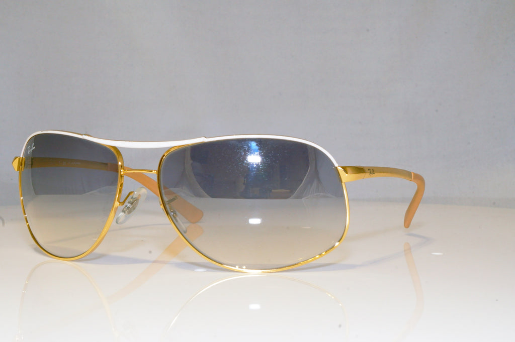 RAY-BAN Mens Designer Sunglasses Gold Aviator RB 3387 077/7B 17771