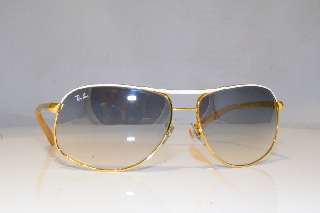 RAY-BAN Mens Designer Sunglasses Gold Aviator RB 3387 077/7B 17771