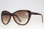 TOM FORD Womens Designer Sunglasses Brown Cat Eye MALIN TF230 52F 14921