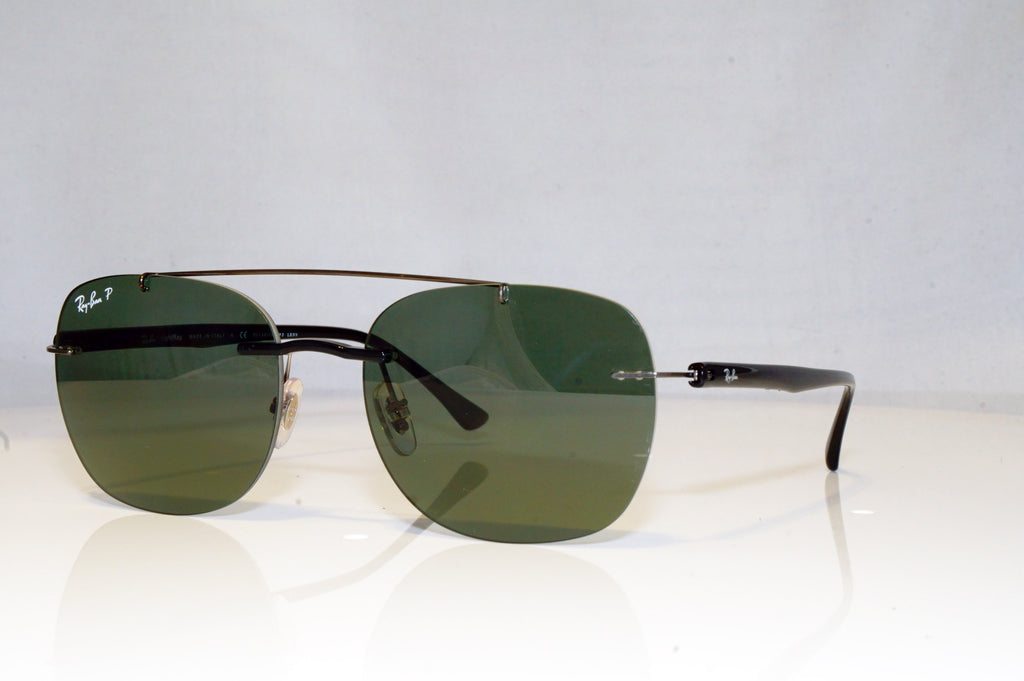 RAY-BAN Mens Polarized Designer Sunglasses Black Rectangle RB 4280 601/9A 17735