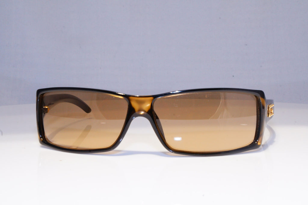 GUCCI Mens Vintage 1990 Designer Sunglasses Brown Rectangle GG 2515 9D1 19585