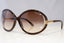 TOM FORD Womens Designer Sunglasses Brown Butterfly Sandrine TF 124 48F 20406