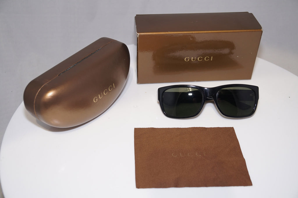 GUCCI Mens Boxed Designer Sunglasses Black Rectangle GG 1586 8075D 18874