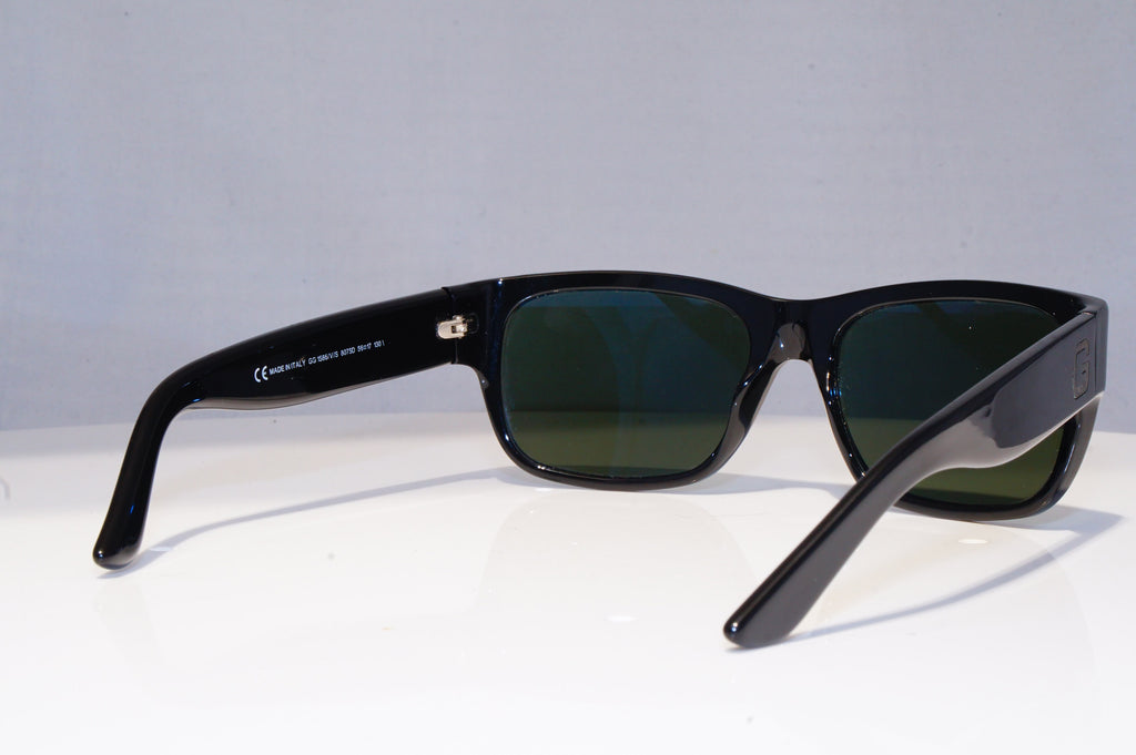 GUCCI Mens Boxed Designer Sunglasses Black Rectangle GG 1586 8075D 18874