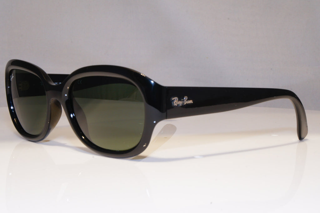 RAY-BAN Womens Designer Sunglasses Black Rectangle RB 4198 601 22526