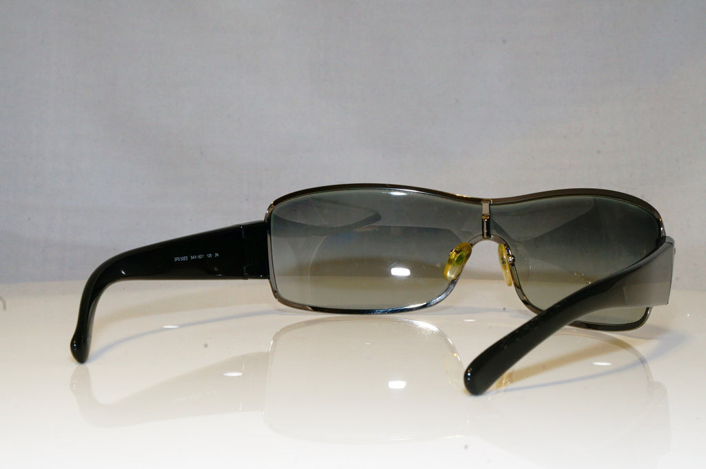 PRADA Mens Designer Sunglasses Black Shield SPS 52ES 5AV-5D1 17795