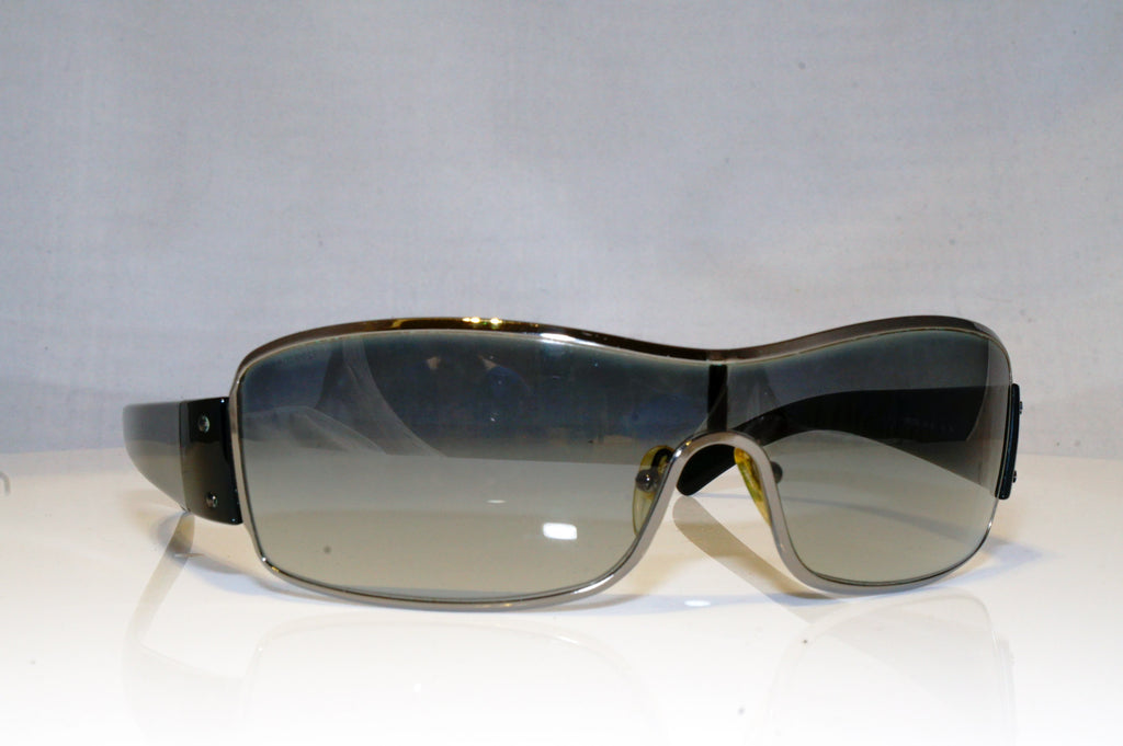 PRADA Mens Designer Sunglasses Black Shield SPS 52ES 5AV-5D1 17795