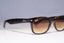 RAY-BAN Mens Designer Sunglasses Brown Rectangle NEW WAYFARER RB 2132 7151 19563