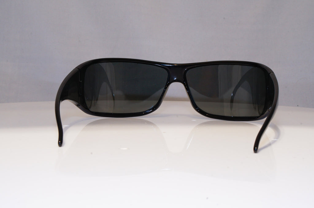 GUCCI Mens Polarized Vintage 1990 Sunglasses Black Rectangle GG 1447 D28VU 22326