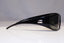 GUCCI Mens Polarized Vintage 1990 Sunglasses Black Rectangle GG 1447 D28VU 22326