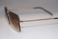 GUCCI 1990 Vintage Mens Designer Sunglasses Gold Square GG 1653 T3J 14993