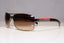 PRADA Mens Designer Sunglasses Brown Rectangle SPS 54I 5AV-6S1 22310