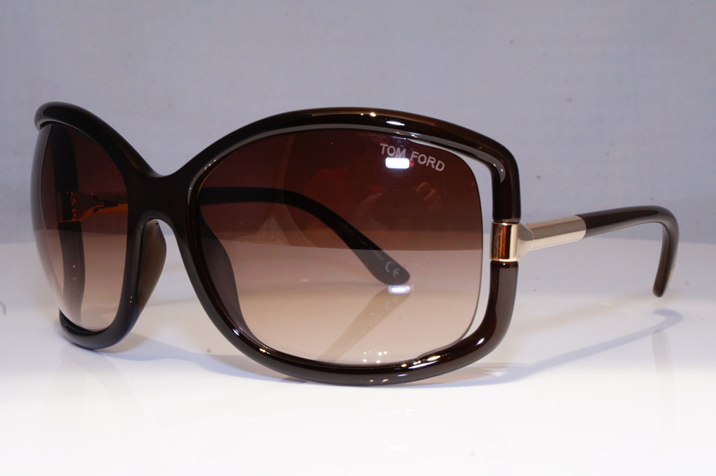 TOM FORD Womens Designer Sunglasses Brown Butterfly Anais TF 125 48F 19555