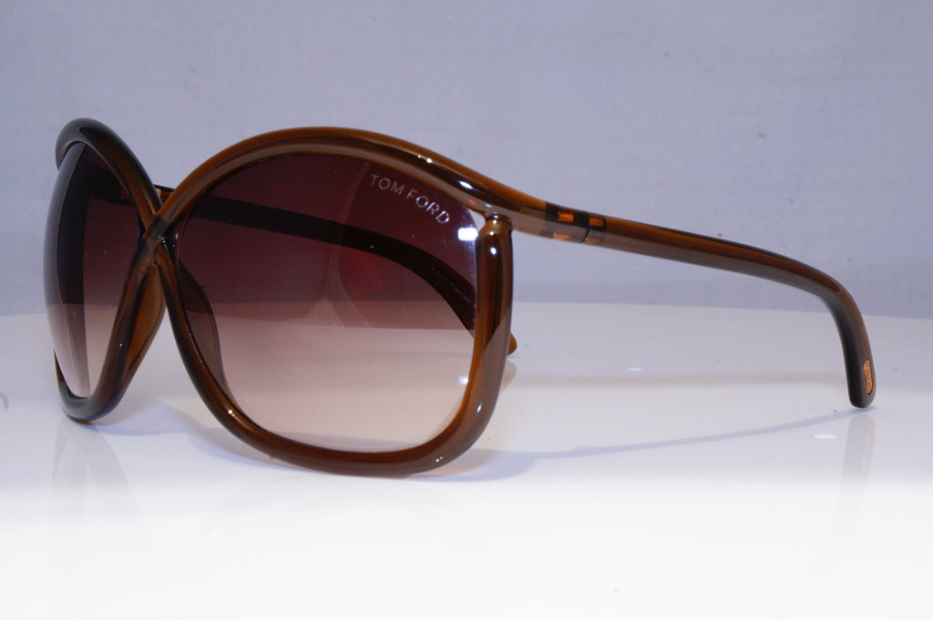 TOM FORD Womens Boxed Oversized Designer Sunglasses Brown Charlie TF 201 19553