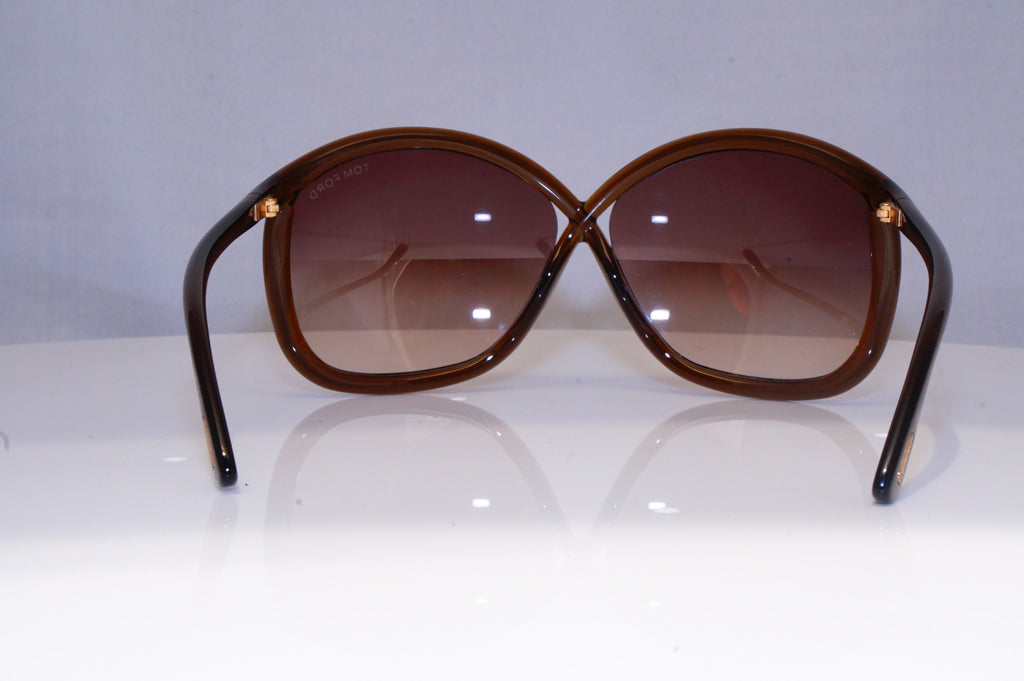 TOM FORD Womens Boxed Oversized Designer Sunglasses Brown Charlie TF 201 19553