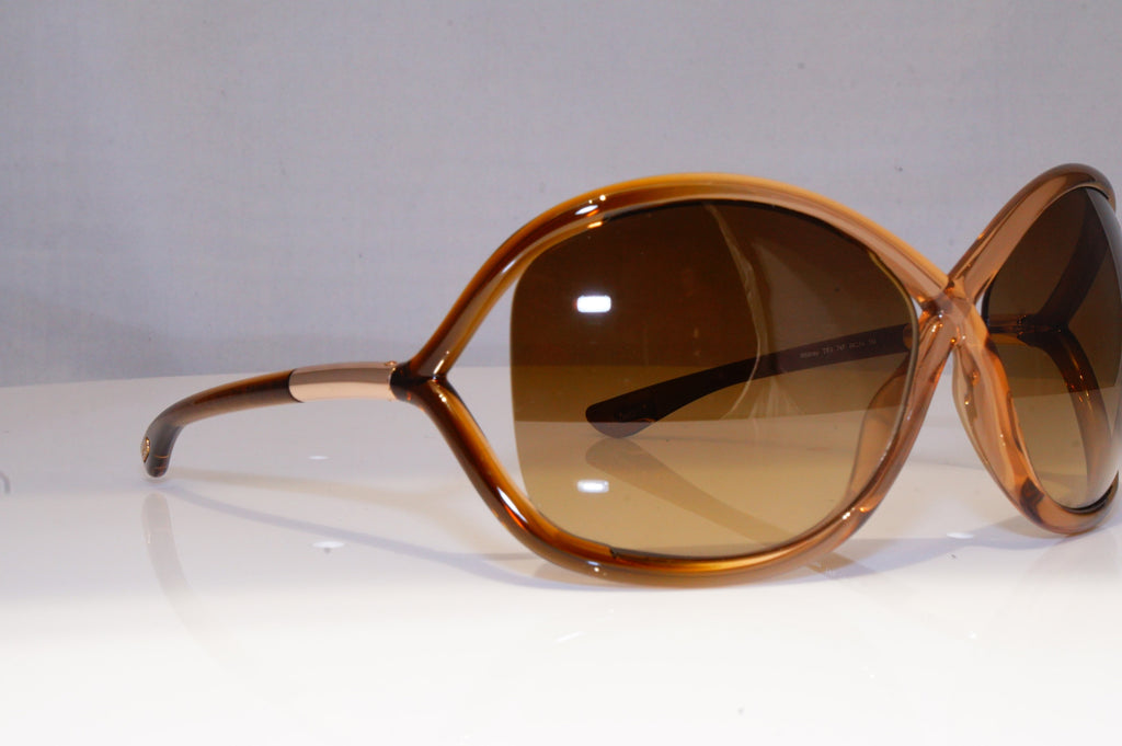 TOM FORD Womens Boxed Designer Sunglasses Brown Butterfly Whitney TF9 74F 19580