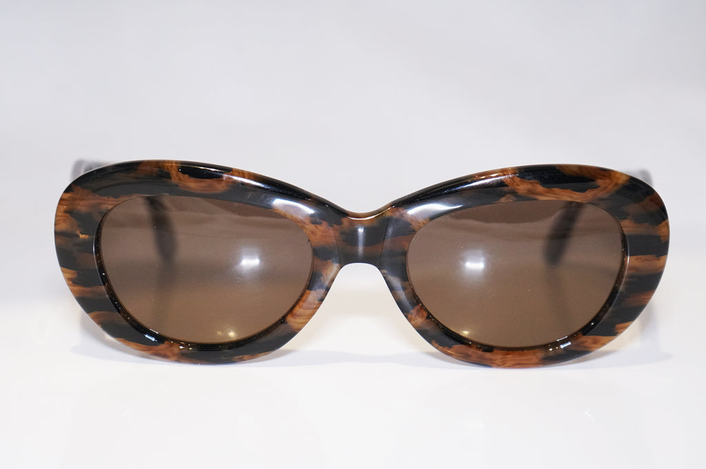 DOLCE & GABBANA Vintage Womens Designer Sunglasses Brown Oval DG 503 L1 16608