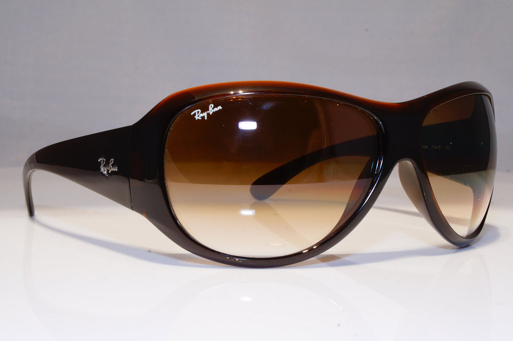 RAY-BAN Womens Designer Sunglasses Brown Rectangle R B4104 714/51 22327