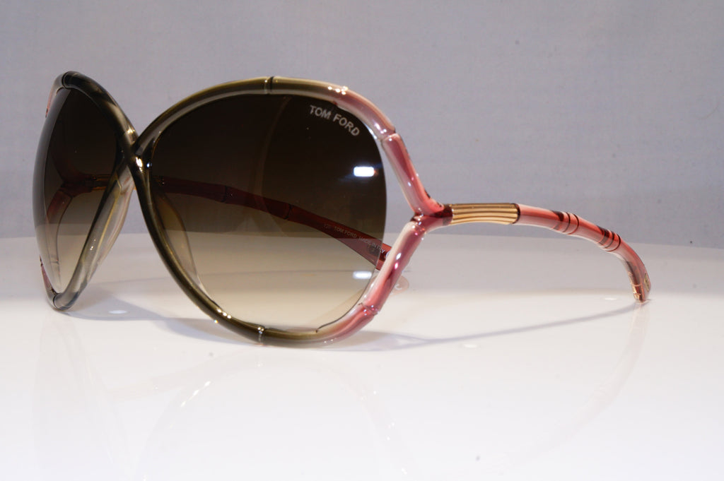 TOM FORD Womens Boxed Oversized Sunglasses Pink Oval Simone TF 74 634 22314