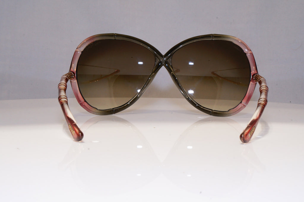 TOM FORD Womens Boxed Oversized Sunglasses Pink Oval Simone TF 74 634 22314